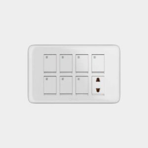 Opal 7 Switch + 1 Socket