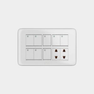 Opal 8 Switch + 2 Socket