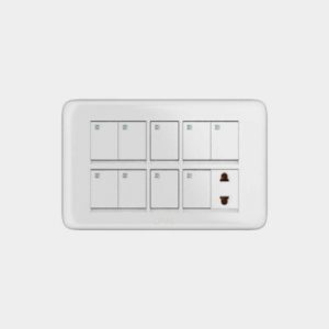 Opal 9 Switch + 1 Socket