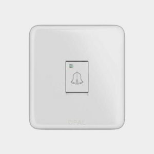 Opal Bell Push Plate