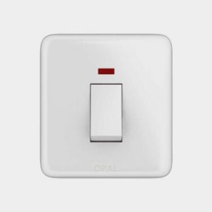 Opal Two Pole 32A Switch Plate